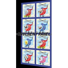 BAVLNĚNÝ PANEL - SADA 25 X 47 CM NP-44