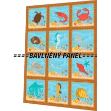 BAVLNĚNÝ PANEL - SADA 25 X 33 cm PO-18