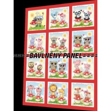 BAVLNĚNÝ PANEL - SADA 30 X 40 cm NP-39