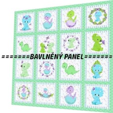 BAVLNĚNÝ PANEL - SADA 35 X 35 cm PO-3