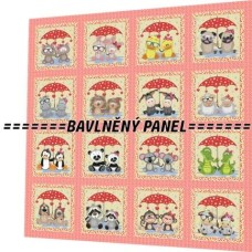 BAVLNĚNÝ PANEL - SADA 35 X 35 cm SK-6