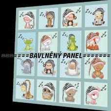 BAVLNĚNÝ PANEL - SADA 47 X 47 cm NP-7