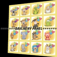 BAVLNĚNÝ PANEL - SADA 47 X 47 cm NP-14