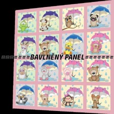 BAVLNĚNÝ PANEL - SADA 47 X 47 cm NP-27