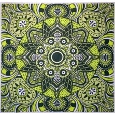 BAVLNĚNÁ LÁTKA - panel 35 X 35 cm  4MAN15