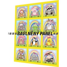 BAVLNĚNÝ PANEL - SADA 35 X 45 CM  NP-66
