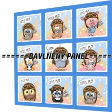 BAVLNĚNÝ PANEL - SADA 47 X 47 CM  NP-79