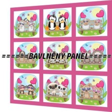BAVLNĚNÝ PANEL - SADA 47 X 47 CM  NP-82