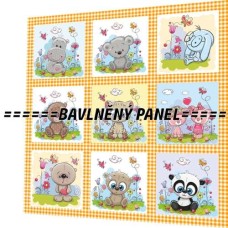 BAVLNĚNÝ PANEL - SADA 47 X 47 CM  NP-84