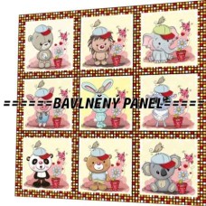 BAVLNĚNÝ PANEL - SADA 47 X 47 CM  NP-87