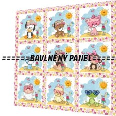 BAVLNĚNÝ PANEL - SADA 47 X 47 CM  NP-88