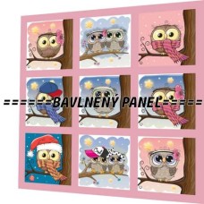 BAVLNĚNÝ PANEL - SADA 47 X 47 CM  NP-91