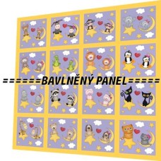 BAVLNĚNÝ PANEL - SADA 35 X 35 CM  NP-120