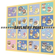 BAVLNĚNÝ PANEL - SADA 35 X 35 CM  NP-125