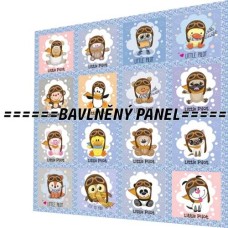 BAVLNĚNÝ PANEL - SADA 35 X 35 CM  NP-143