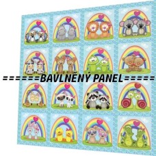 BAVLNĚNÝ PANEL - SADA 47 X 47 CM  NP-142