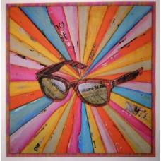 BAVLNĚNÝ PANEL -  21 x 21 cm  2LP292