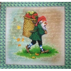 BAVLNĚNÝ PANEL  22 x 22 cm  5LP332