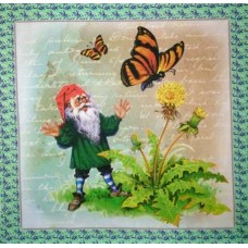BAVLNĚNÝ PANEL  22 x 22 cm  5LP335