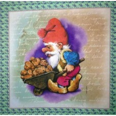 BAVLNĚNÝ PANEL  22 x 22 cm  5LP337