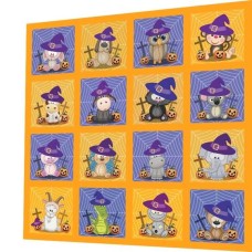BAVLNĚNÝ PANEL - SADA 35 X 35 CM  NP-177