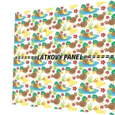 BAVLNĚNÝ PANEL - KOLEKCE NA STATKU2 - 35x35 cm 2pex17