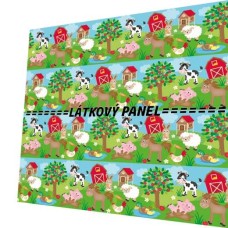 BAVLNĚNÝ PANEL - KOLEKCE NA STATKU2 - 35x35 cm 2pex18