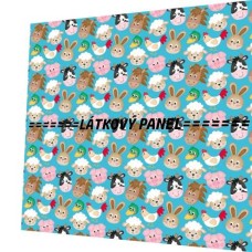 BAVLNĚNÝ PANEL - KOLEKCE NA STATKU2 - 35x35 cm 2pex20