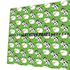 BAVLNĚNÝ PANEL - KOLEKCE NA STATKU2 - 35x35 cm 2pex23