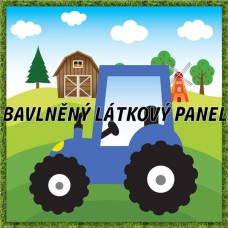 BAVLNĚNÝ PANEL - KOLEKCE NA STATKU3 - 25x25 cm 3pex11