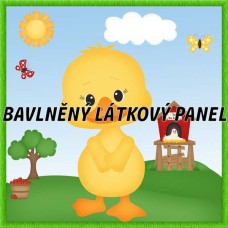BAVLNĚNÝ PANEL - KOLEKCE NA STATKU4 - 25x25 cm 4pex19