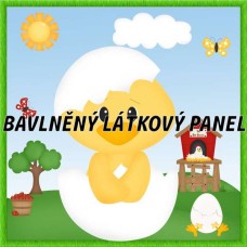 BAVLNĚNÝ PANEL - KOLEKCE NA STATKU4 - 25x25 cm 4pex22