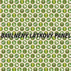 BAVLNĚNÝ PANEL - KOLEKCE NA STATKU4 - 35x35 cm 4pex PODKLADNÍ