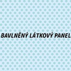 BAVLNĚNÝ PANEL - KOLEKCE NA STATKU5 - 35x35 cm 5pex18