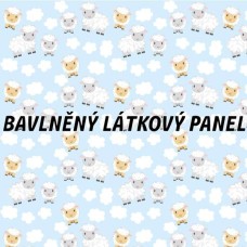 BAVLNĚNÝ PANEL - KOLEKCE NA STATKU5 - 35x35 cm 5pex19