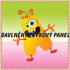 BAVLNĚNÝ PANEL - KOLEKCE PŘÍŠERKY - 25x25 cm 9pex13
