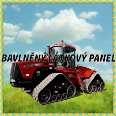 BAVLNĚNÝ PANEL - KOLEKCE STS - 25x25 cm 11pex1