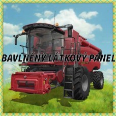 BAVLNĚNÝ PANEL - KOLEKCE STS - 25x25 cm 11pex9
