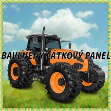 BAVLNĚNÝ PANEL - KOLEKCE STS - 25x25 cm 11pex11