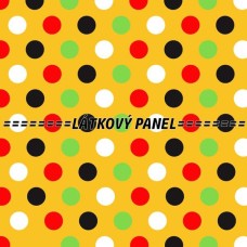 BAVLNĚNÝ PANEL - KOLEKCE STAVEBNÍ STROJE - 47x47 cm SS17