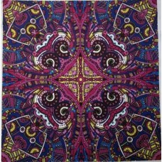 BAVLNĚNÁ LÁTKA - panel 47 X 47 cm  6MAN48