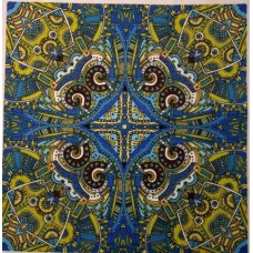 BAVLNĚNÁ LÁTKA - panel 47 X 47 cm  6MAN49