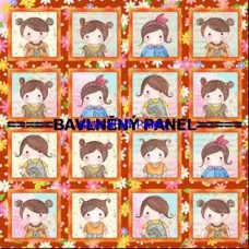 BAVLNĚNÝ PANEL  35 X 35 cm  kód 13311