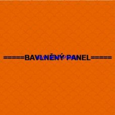 BAVLNĚNÝ PANEL  35 X 35 cm  kód 13314 /podkladní
