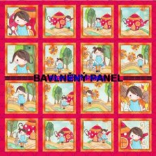 BAVLNĚNÝ PANEL  35 X 35 cm  kód 13315