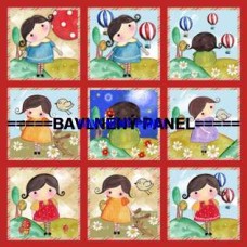 BAVLNĚNÝ PANEL  35 X 35 cm  kód 13319