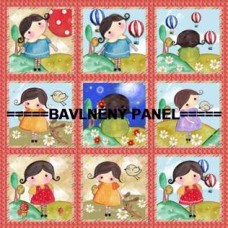BAVLNĚNÝ PANEL  35 X 35 cm  kód 13320