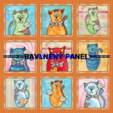 BAVLNĚNÝ PANEL  35 X 35 cm  kód 13324