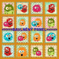 BAVLNĚNÝ PANEL  35 X 35 cm  kód 13334