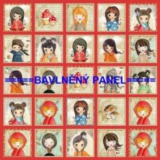 BAVLNĚNÝ PANEL  35 X 35 cm  kód 13338
